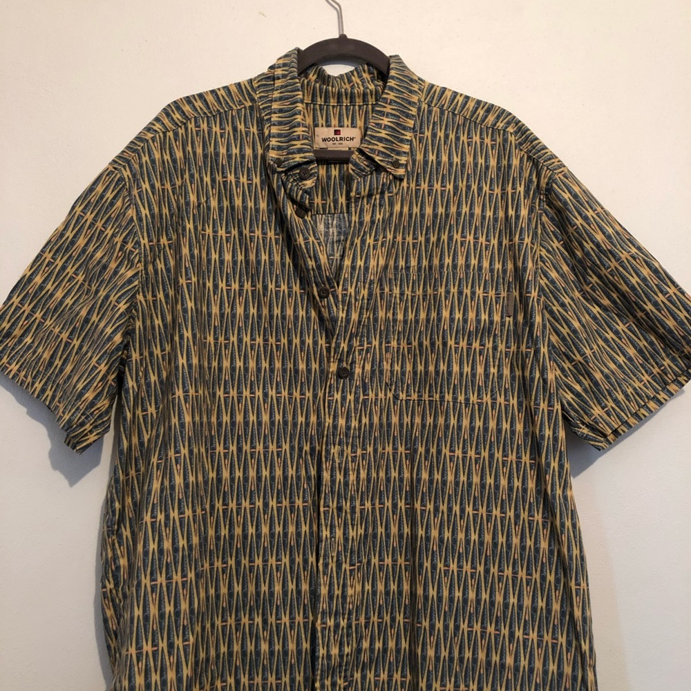 Hawaiian Button down T-shirt